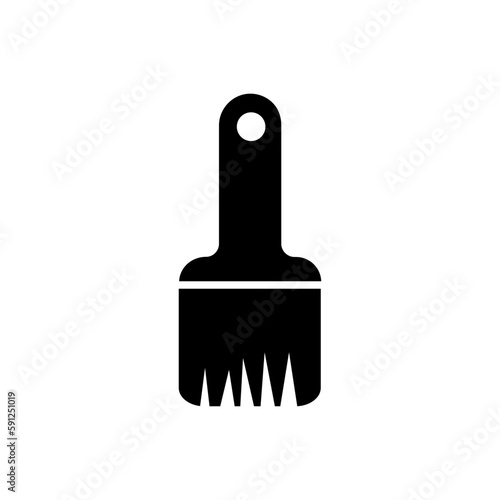  Paint brush icon design template vector