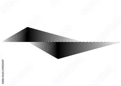 Abstract striped pattern on auto, boat, moto, SUV, toy, sportswear, vehicle. Triangles. Pattern for games and videos. Trendy vector background