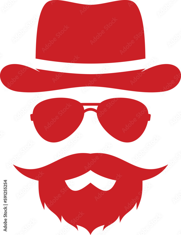 hat with sunglasses and mustache hat with sunglasses and mustache