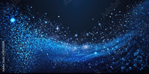 Abstract bright glitter blue background. elegant illustration (ID: 591255694)