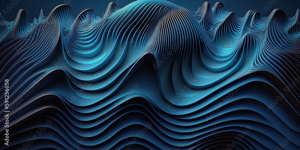 abstract blue background with waves abstract blue background with waves