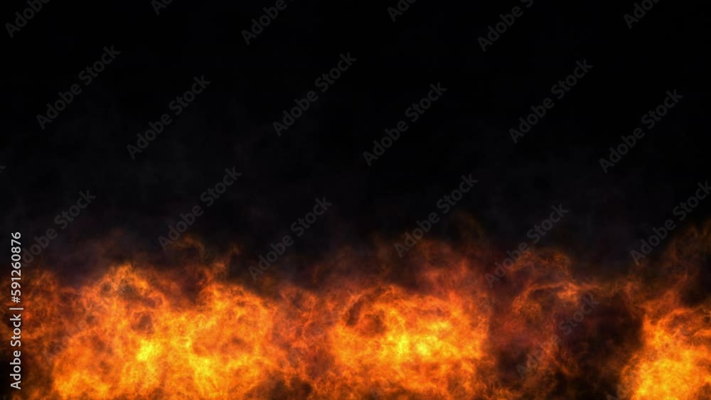 Fire flames raging and burning at the bottom of the frame. The shot is 4k and 30 fps. Fire flames raging and burning at the bottom of the frame. The shot is 4k and 30 fps.