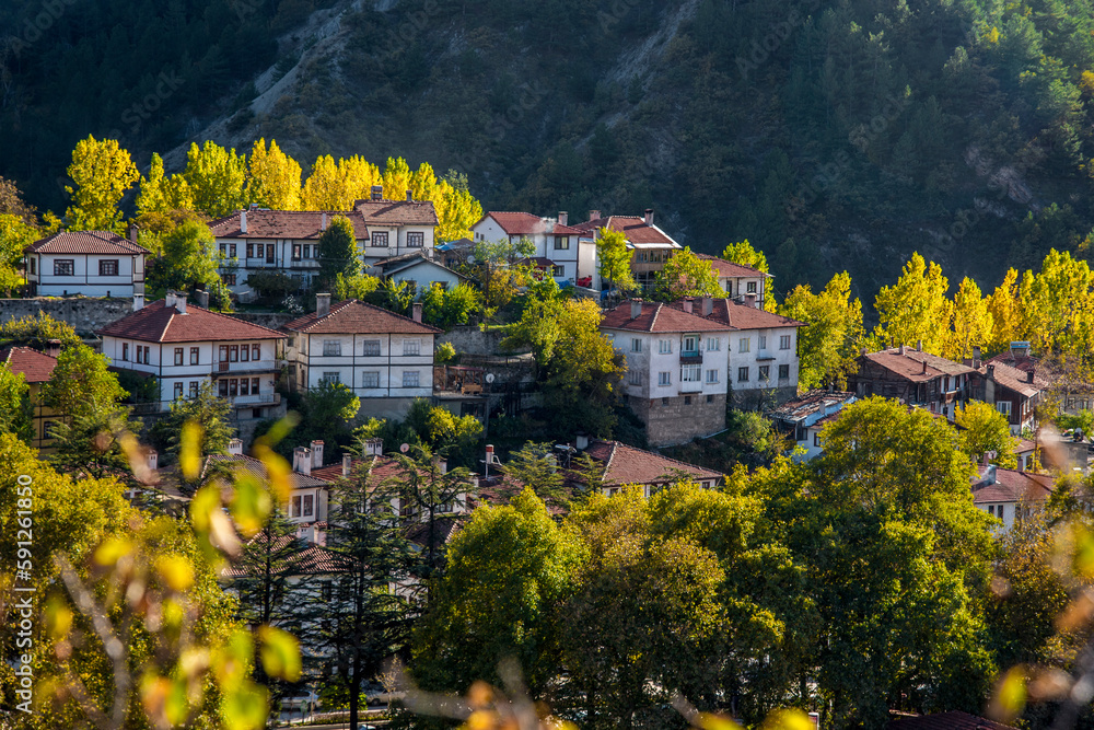 A view from Göynük and ottoman houses, the beautiful district of Bolu. A view from Göynük and ottoman houses, the beautiful district of Bolu.
