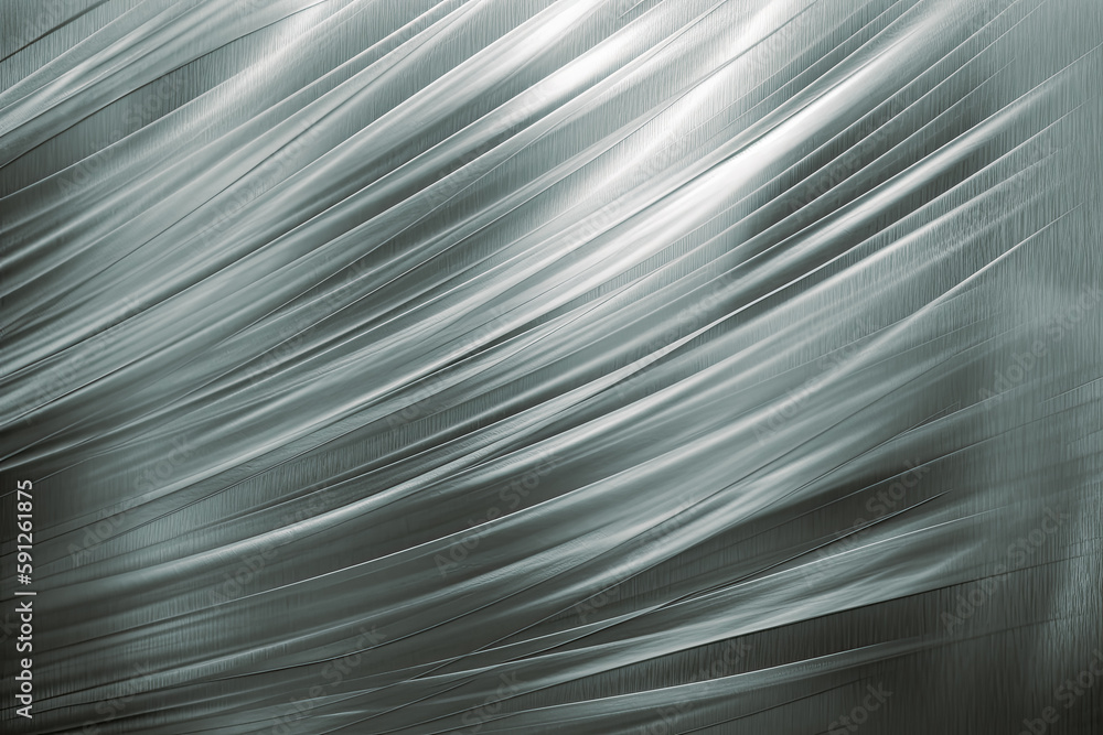 silver brushed aluminum background, flat texture. Generative Ai. silver brushed aluminum background, flat texture. Generative Ai.