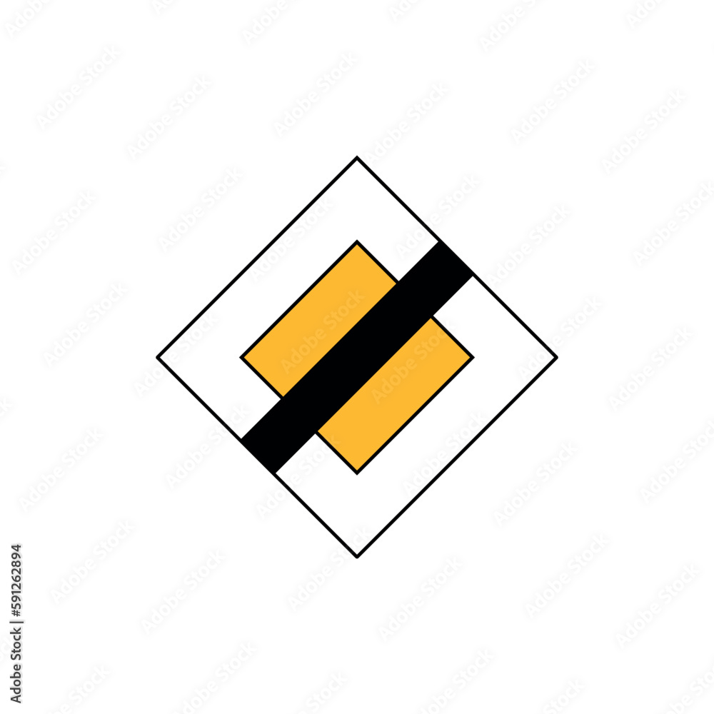 Mandatory, Regulatory Road Sign, Traffic Sign Vector Template Mandatory, Regulatory Road Sign, Traffic Sign Vector Template