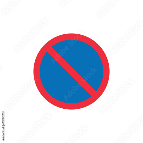 Free Download Mandatory, Regulatory Road Sign, Traffic Sign Vector Template - GFXLoad