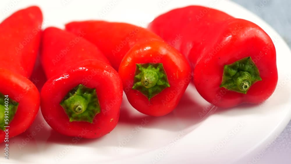 red hot pepper on white background red hot pepper on white background