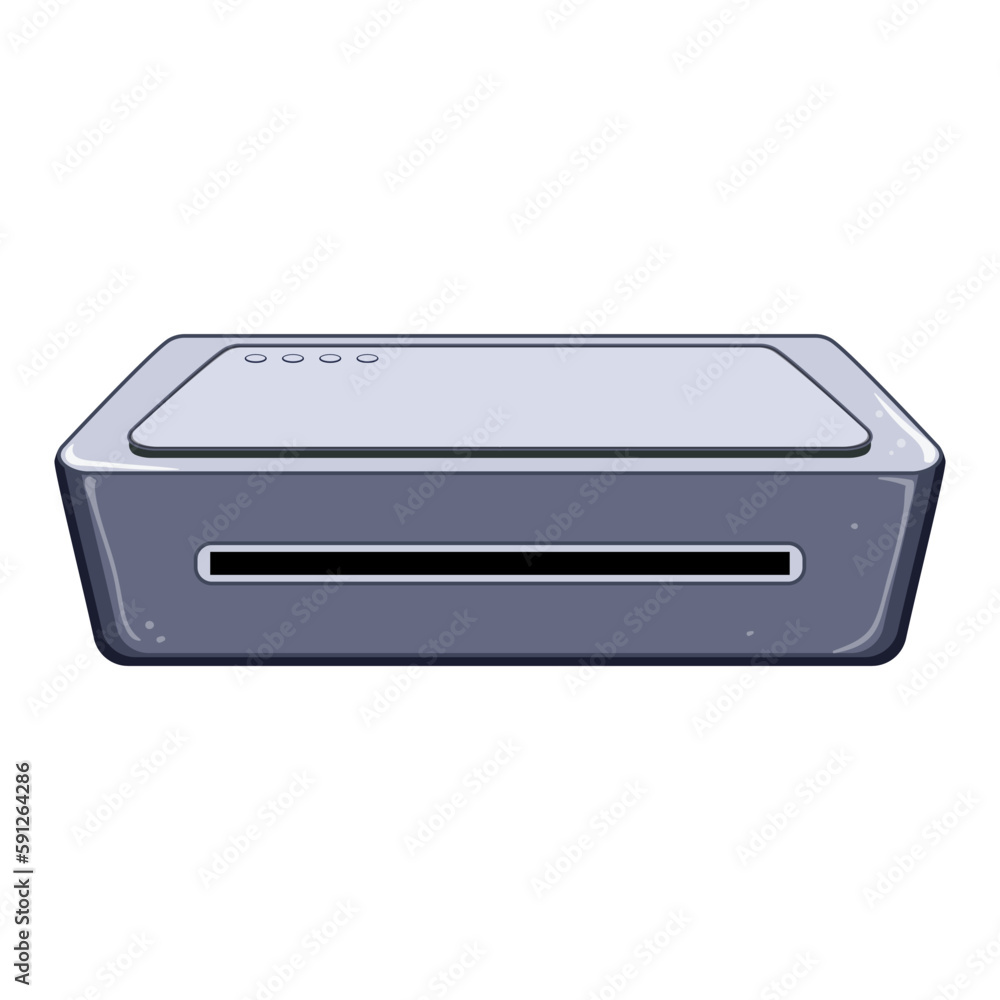 technology laminator machine cartoon vector illustration technology laminator machine cartoon vector illustration