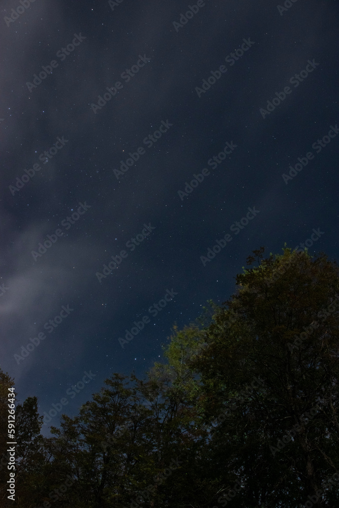 stars with clouds in a starry night stars with clouds in a starry night