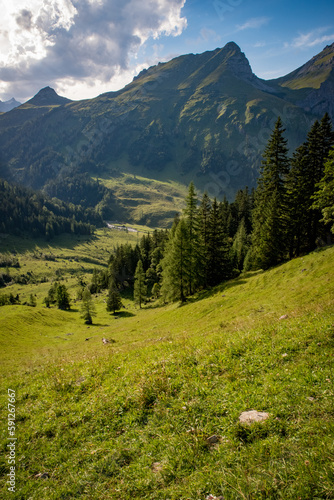 Berge, Wandern, Alpen, Karwendel, Landschaft, Natur