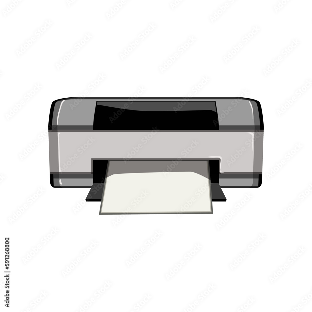 scanner photo printer cartoon vector illustration scanner photo printer cartoon vector illustration