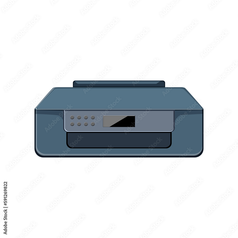 document photo printer cartoon vector illustration document photo printer cartoon vector illustration