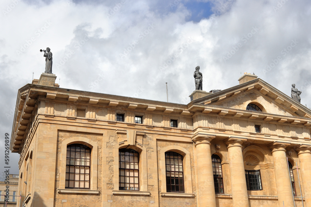 The Clarendon Building of the University of Oxford