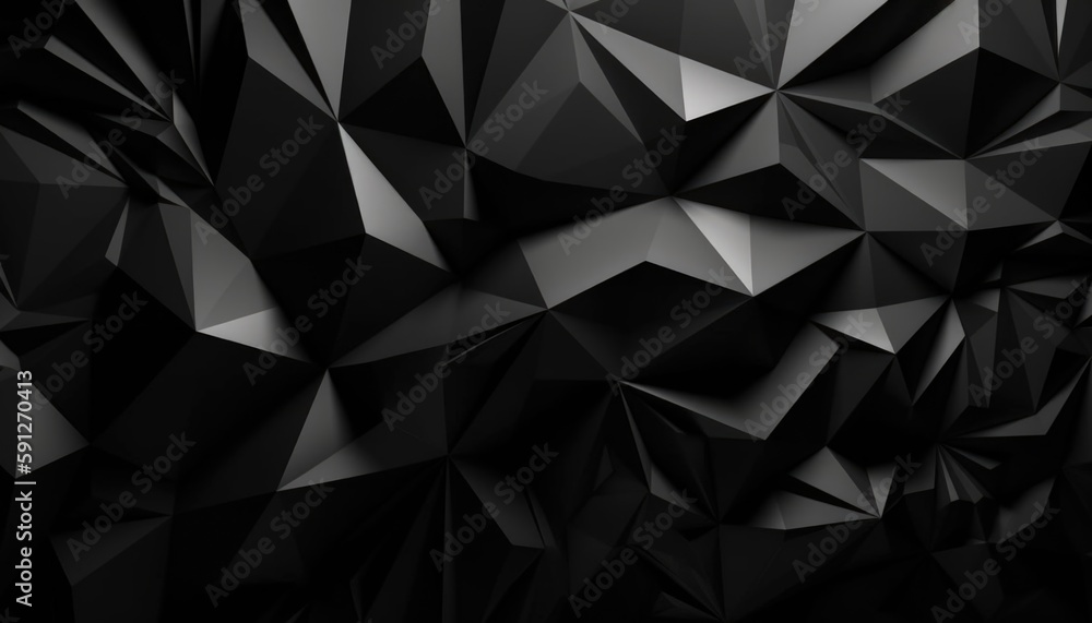 Black Background, Stone, Wall, Grunge Background, Generative Ai Black Background, Stone, Wall, Grunge Background, Generative Ai