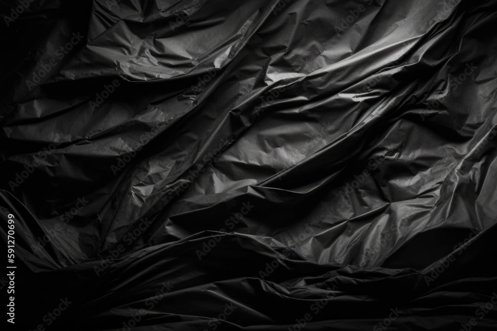 Black Background, Stone, Wall, Grunge Background, Generative Ai