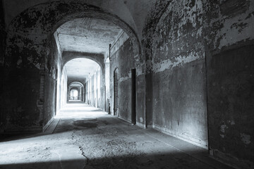 Wandcirkels Oud Ziekenhuis Beelitz Oud longziekenhuis in Beelitz  © Marcel