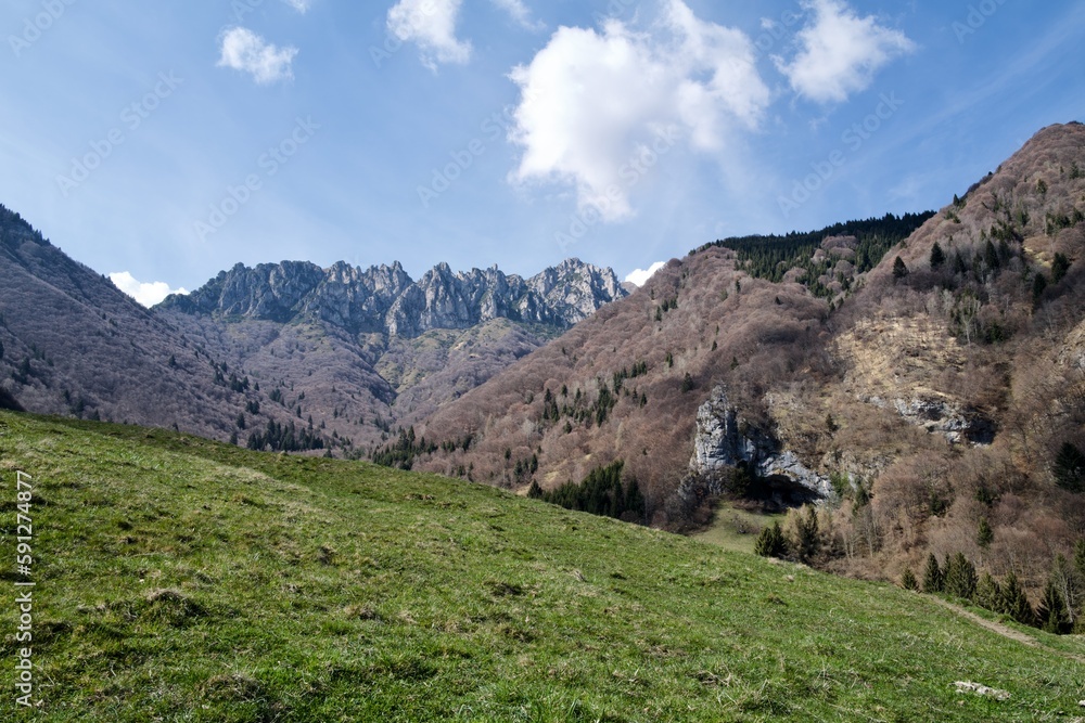 landscape in the mountains landscape in the mountains