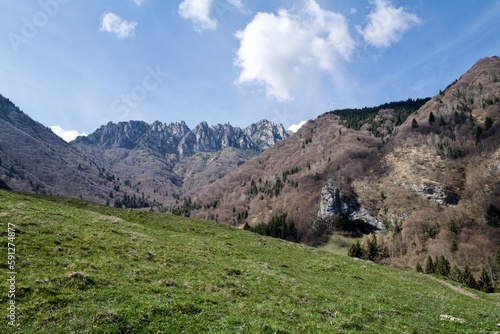 landscape in the mountains