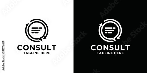 consulting agency logo. Communication, Speak, Speech, Speak logo. Chat icon. chat bubble icon. Company, company, finance, union, company, business logo.