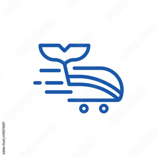 whale cart logo