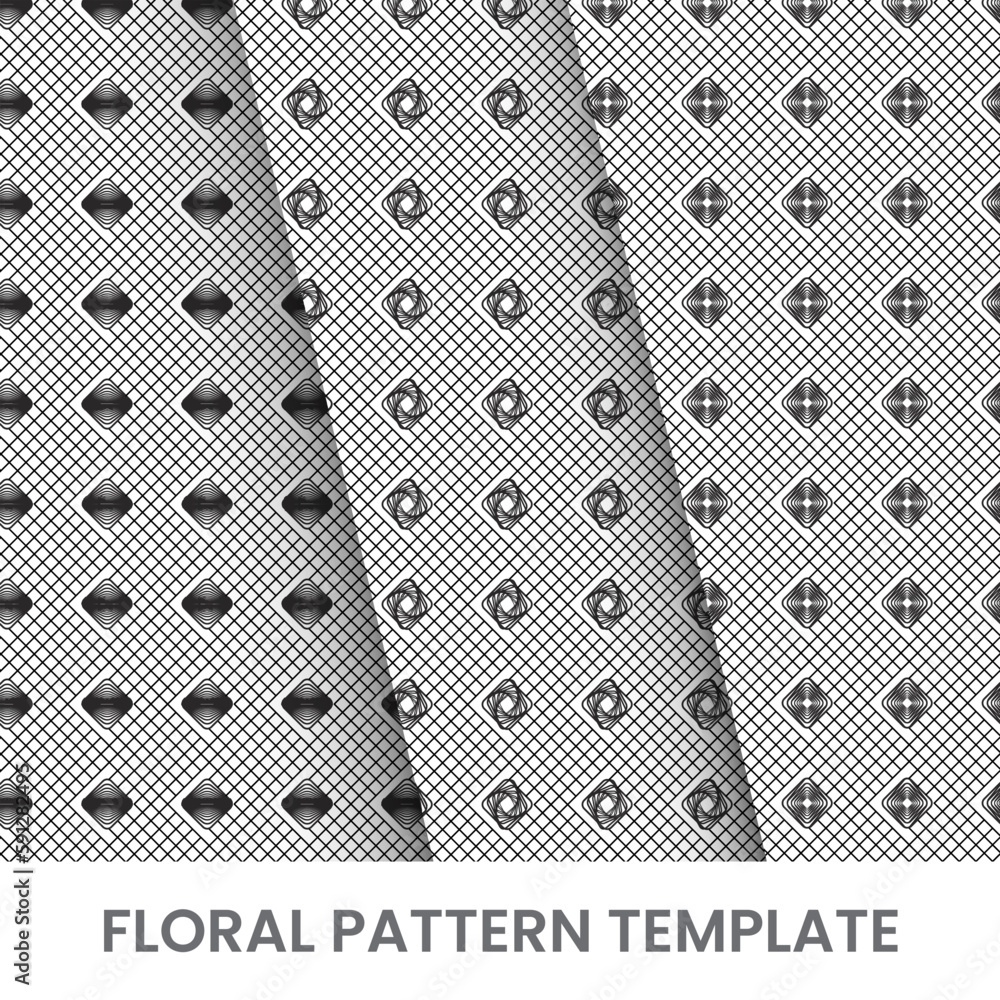modern formal abstract pattern templates