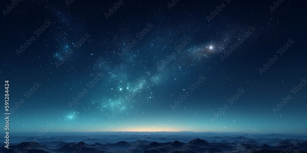 Fototapeta premium beautiful sky night with stars background