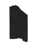 Black Matte Adhesive Torn Tape Objects