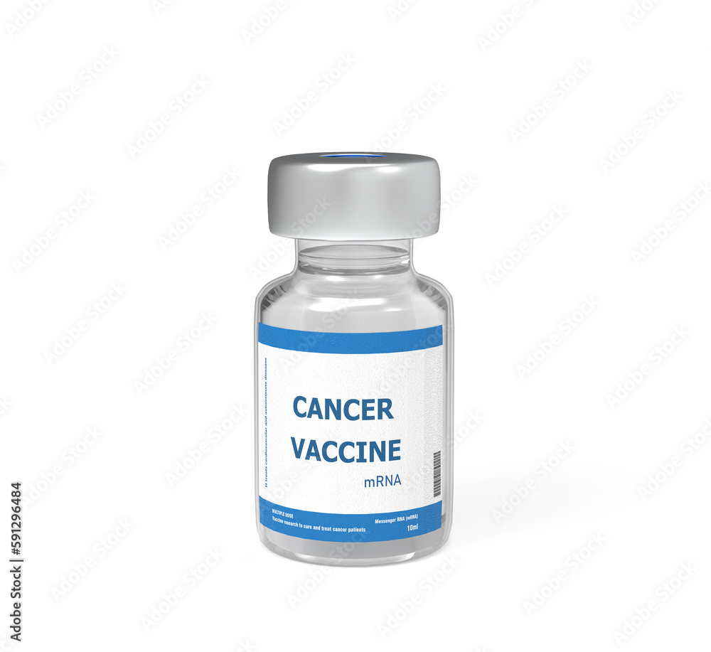 Bottle of Vaccine, treatment of Cancer Bottle of Vaccine, treatment of Cancer