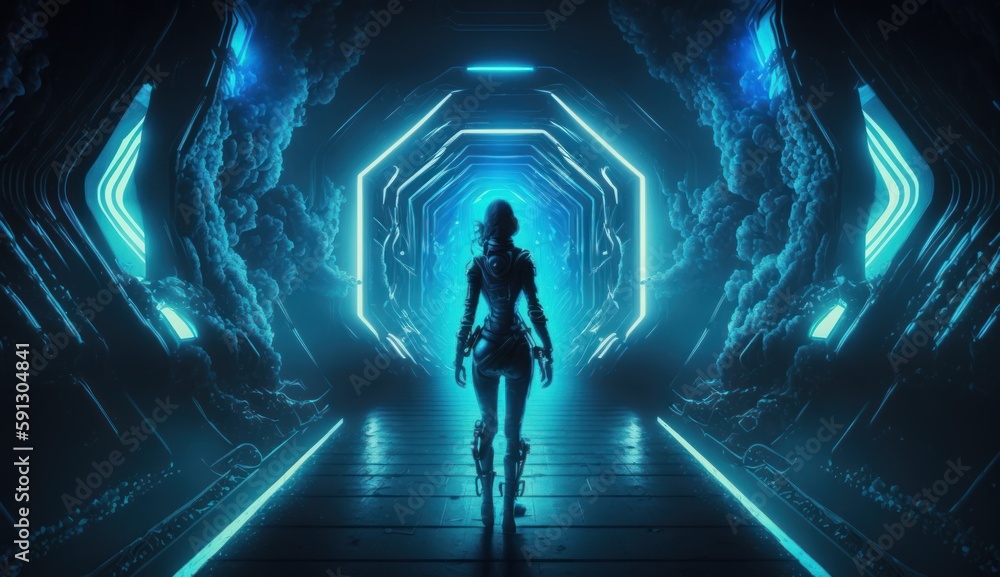 artificial intelligence science fiction background artificial intelligence science fiction background