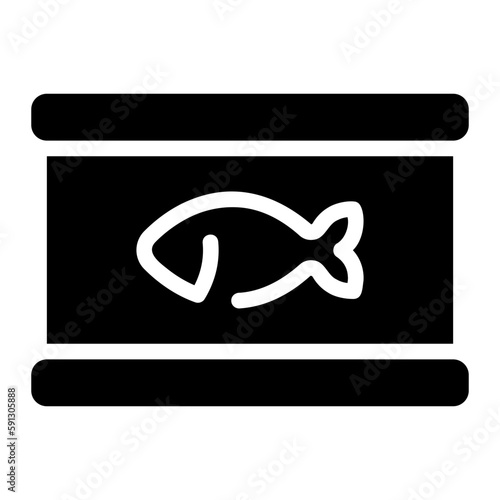 canned food glyph icon