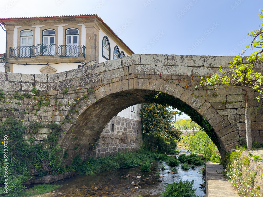 Old bridge in Vouzela