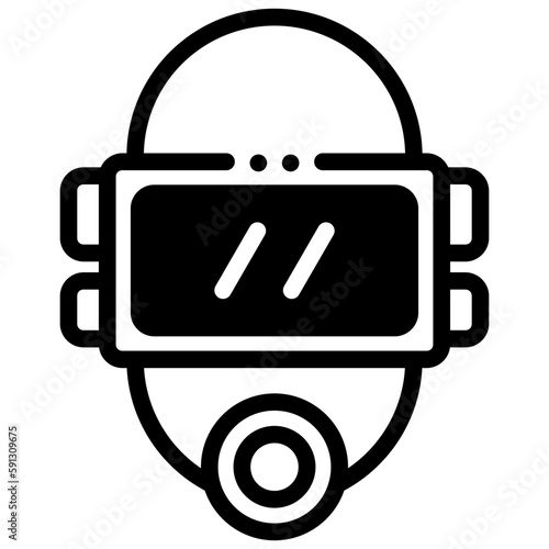 mask firefighter icon
