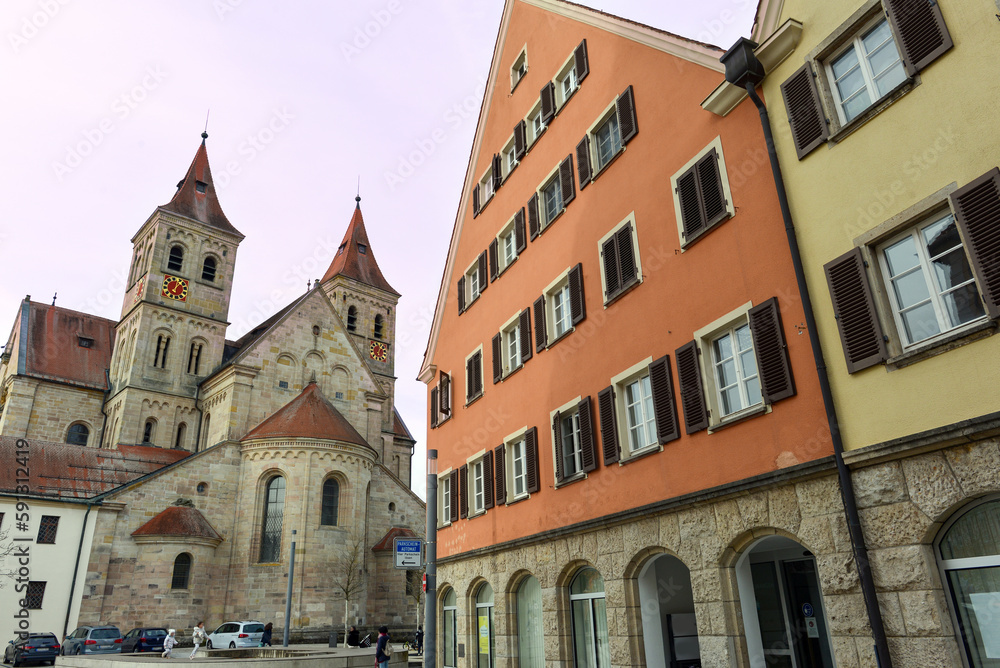 Altstadt Ellwangen (Jagst), Baden-Württemberg