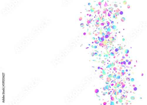 Carnival Glare. Hologram Confetti. Holiday Foil. Luxury Art. Kaleidoscope Glitter. Party Realistic Gradient. Shiny Banner. Pink Disco Tinsel. Blue Carnival Glare
