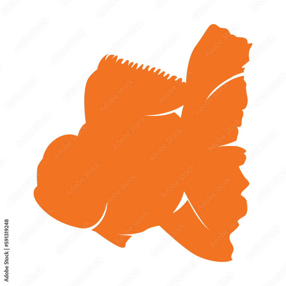 goldfish icon vector goldfish icon vector