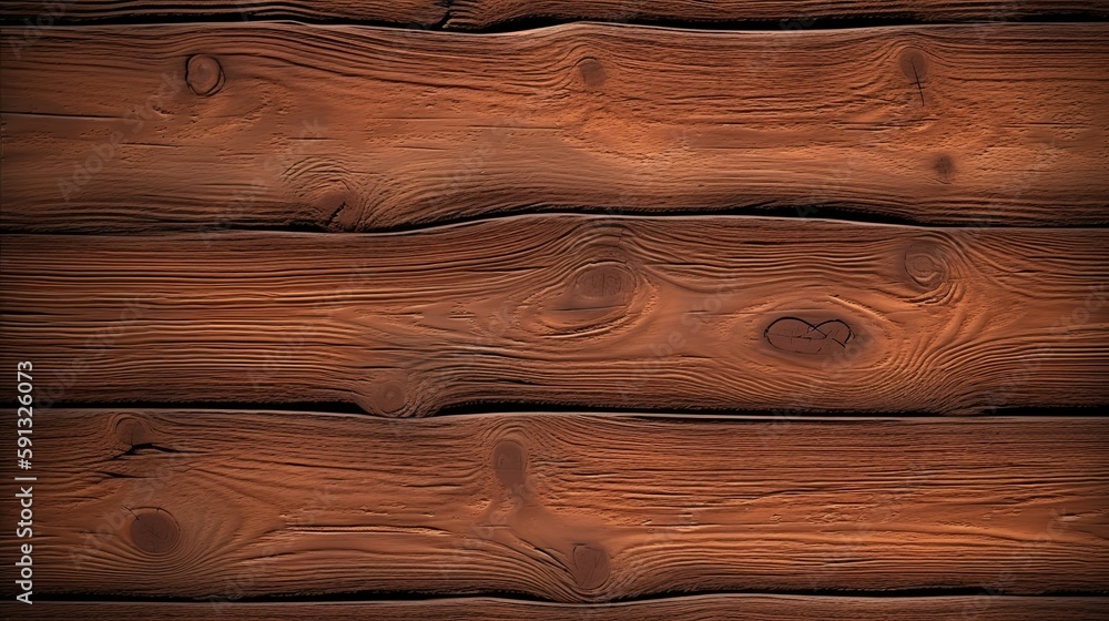 Wood Texture Background, High Detailed - AI Generated
