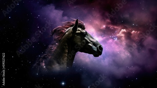 Iconic wallpaper of the Horsehead Nebula