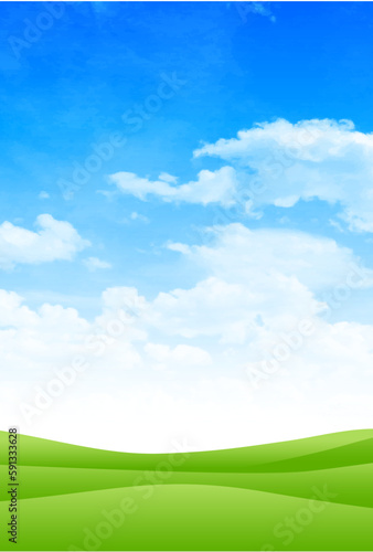 空　草原　風景　背景