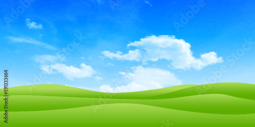 空　草原　風景　背景