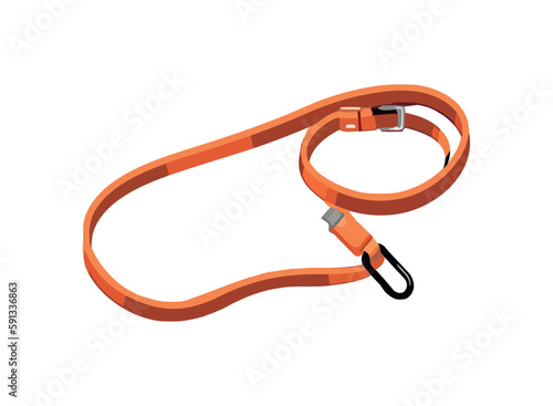 equipment fastening a leather handle hook