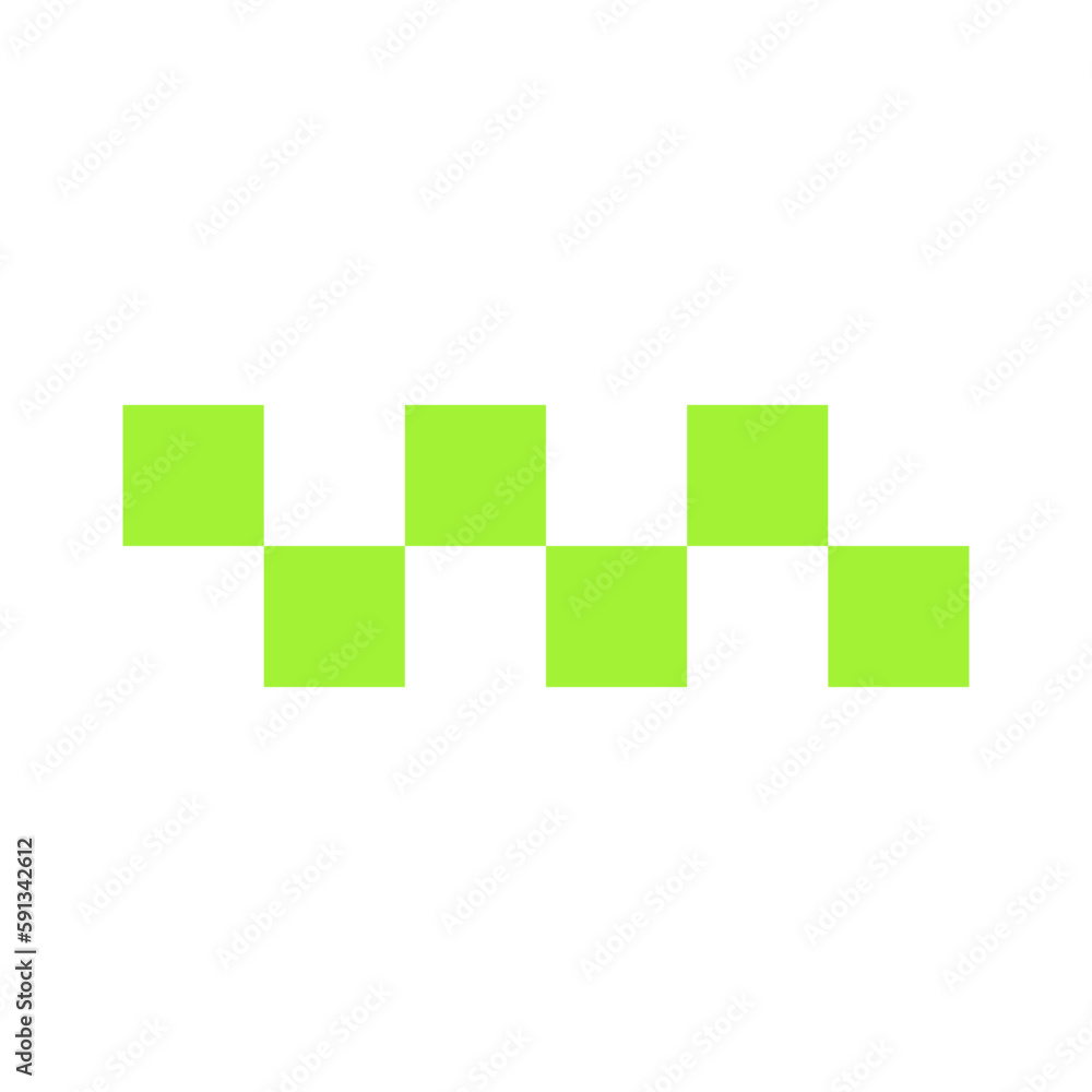 Streetwear Aesthetic Element. Futuristic Retro Geometric Shape.