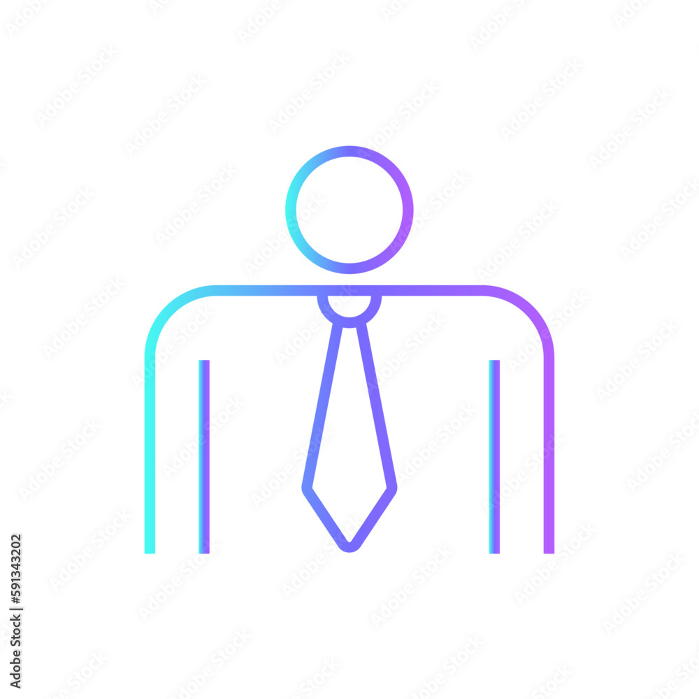 Businessman Business and office icon with blue duotone style. people, manager, human, person, meeting, job, leader. Vector illustration Businessman Business and office icon with blue duotone style. people, manager, human, person, meeting, job, leader. Vector illustration