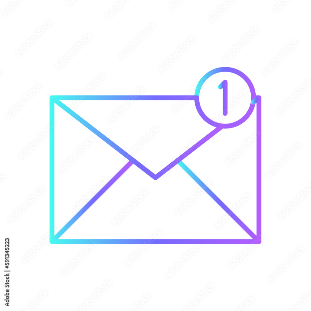 Mail Business and office icon with blue duotone style. communication, message, address, envelope, letter, send, newsletter. Vector illustration Mail Business and office icon with blue duotone style. communication, message, address, envelope, letter, send, newsletter. Vector illustration