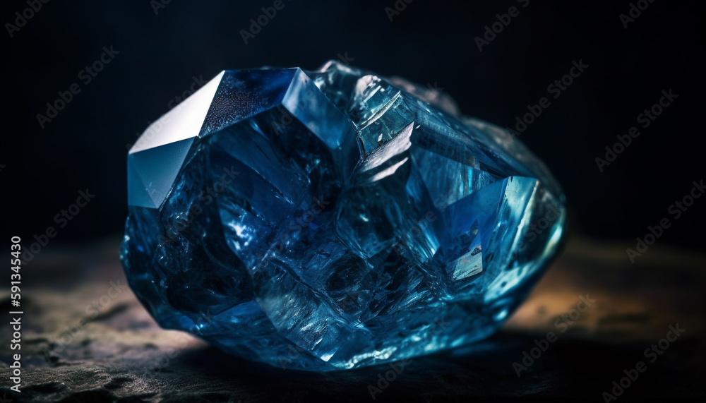 Shiny gemstones illuminate, reflecting wealth and beauty generated by AI Shiny gemstones illuminate, reflecting wealth and beauty generated by AI