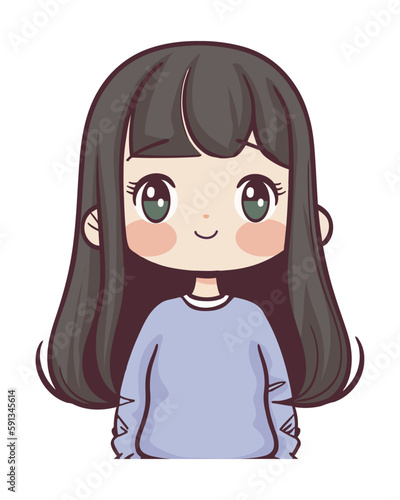 cute girl kawaii