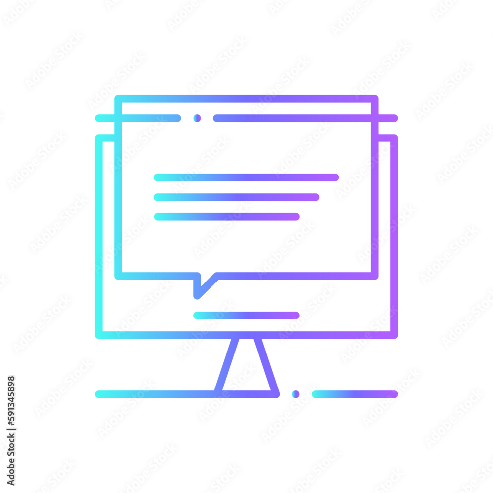 Communication Finance icon with blue duotone style. contact, chat, message, support, connection, conversation, teamwork. Vector illustration Communication Finance icon with blue duotone style. contact, chat, message, support, connection, conversation, teamwork. Vector illustration
