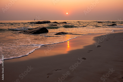 Sunset on Hua Hin Beach