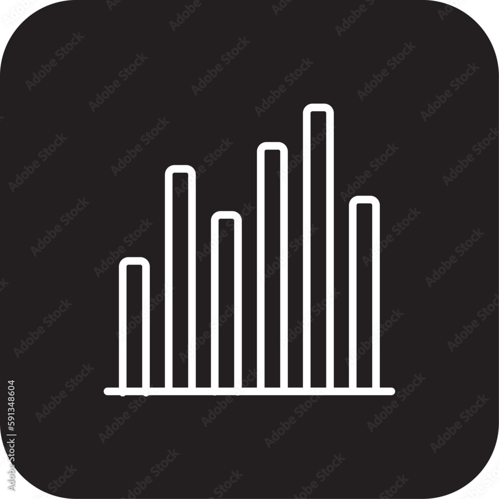 Bar Data management icon with black filled line style. growth, chart, graph, diagram, statistic, analytics, profit. Vector illustration Bar Data management icon with black filled line style. growth, chart, graph, diagram, statistic, analytics, profit. Vector illustration