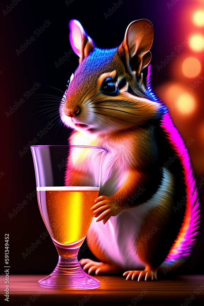 Fototapeta premium two glasses of champagne