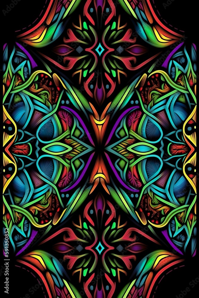 Colourful pattern Colourful pattern